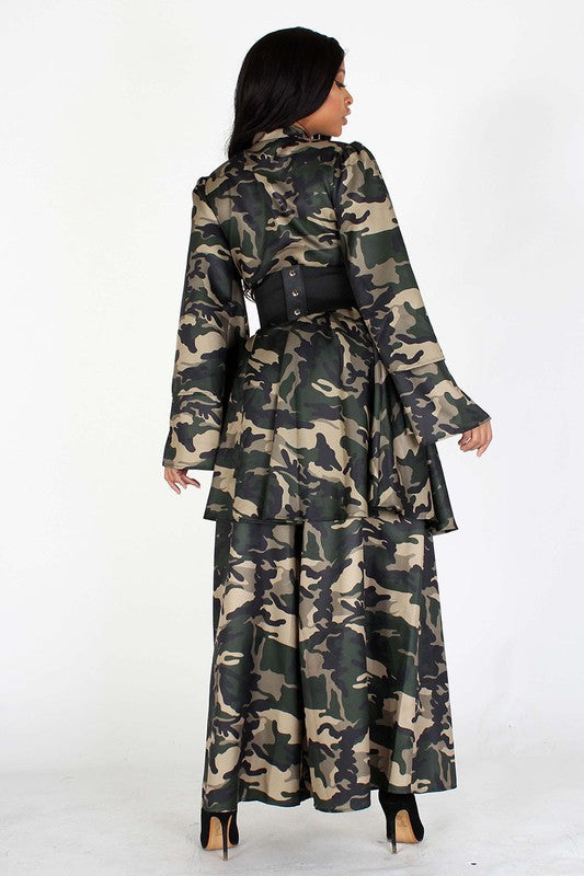 Fierce & Flattering: Camouflage 3-Piece Set